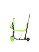 Chipolino Kiddy Evo roller tolókarral - Green Graffiti 