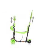 Chipolino Kiddy Evo roller tolókarral - Green Graffiti 