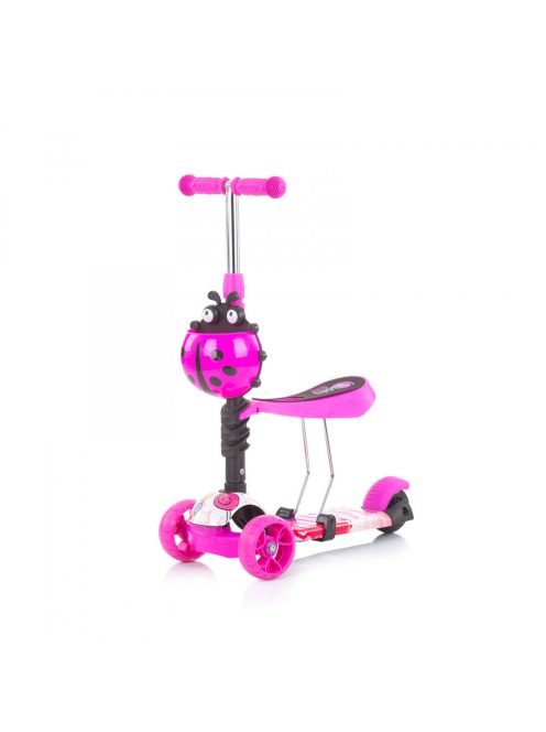 Chipolino Kiddy Evo roller tolókarral - Lollipop