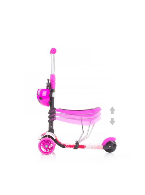 Chipolino Kiddy Evo roller tolókarral - Lollipop