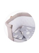 Chipolino ágynemű Close To Me kiságyhoz - Pink Stars