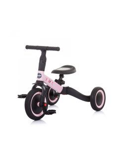   Chipolino Smarty 2 az 1-ben tricikli és futóbicikli - világos pink