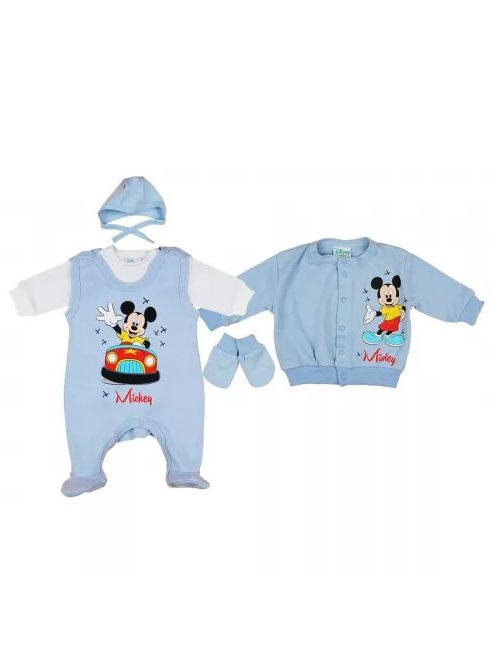 Asti Disney Mickey 5 részes baba szett kék 56