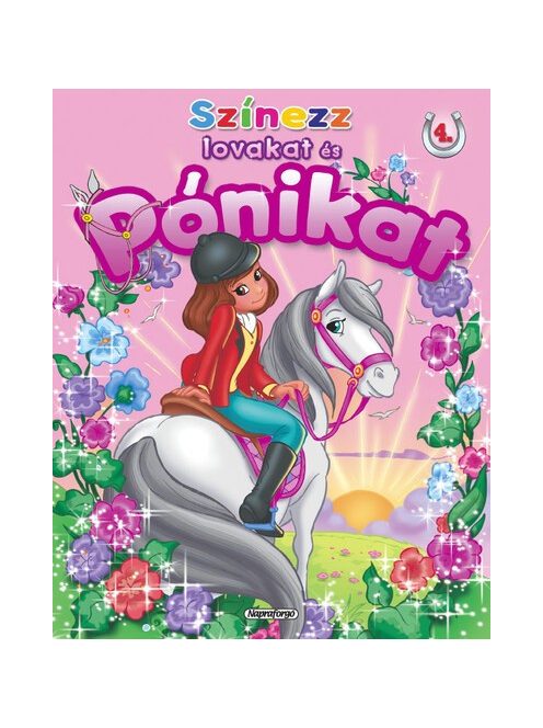 Napraforgó - Színezz lovakat és pónikat 4