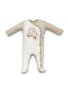   Kenguru Gold Plüss hosszúujjú rugdalózó mogyoró Bagoly 62