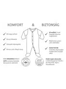 Kenguru Gold Pamut elöl patentos rugdalózó mogyoró 62