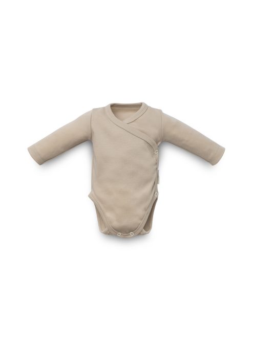 Kenguru Gold Kimonó csecsemő body mogyoró 50-56
