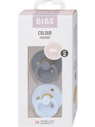 BIBS Colour 2 db-os cumi, (Grafit/Pasztellkék), 6-18 hó