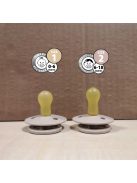 BIBS Colour 2 db-os cumi, (Esti vanília/Esti tölgy), 0-6 hó