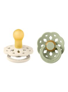 BIBS Boheme 2db-os cumi, (Krémfehér/Zsálya), 0-6 hó