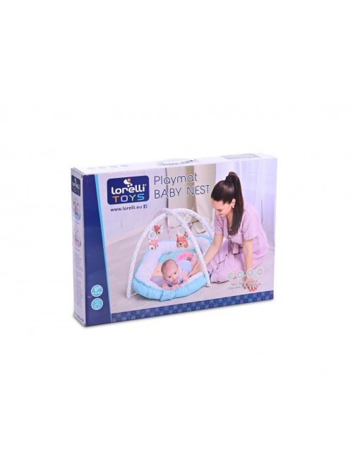 Lorelli Toys játszószőnyeg - Baby Nest Blue