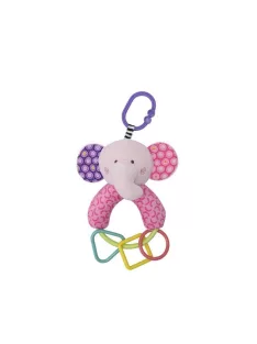 Lorelli Toys csörgő formák - Pink Elefánt