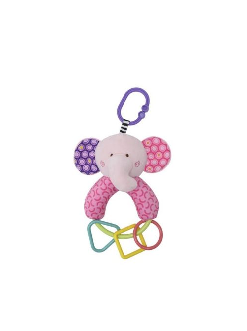 Lorelli Toys csörgő - Pink Elefánt