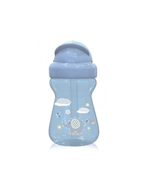 Baby Care szívószálas sportitató 325ml - Moonlight Blue