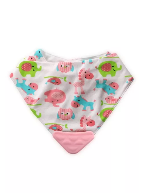 Baby Care nyálkendő rágókával - Lányos