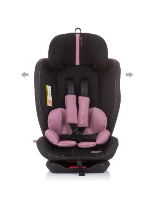 Chipolino Techno 360° isofix autósülés 0-36kg - Rose Water 