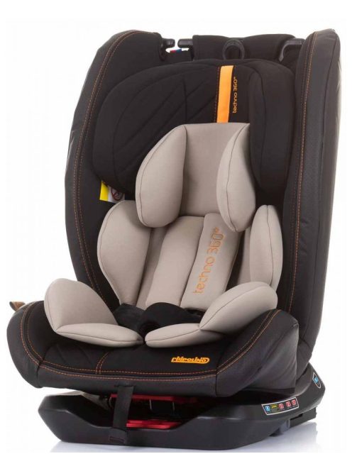 Chipolino Techno 360° isofix autósülés 0-36kg - Sand 