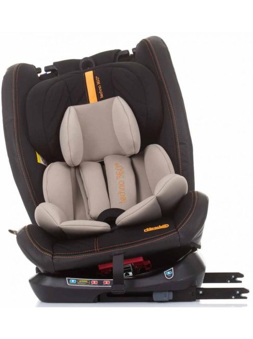 Chipolino Techno 360° isofix autósülés 0-36kg - Sand 