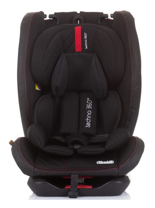 Chipolino Techno 360° isofix autósülés 0-36kg - Ebony 