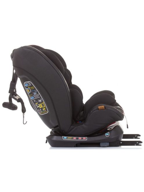 Chipolino Techno 360° isofix autósülés 0-36kg - Ebony 