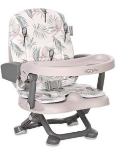   Lorelli Ego Plus székre szerelhető ülésmagasító - Grey Parrots PU Leather