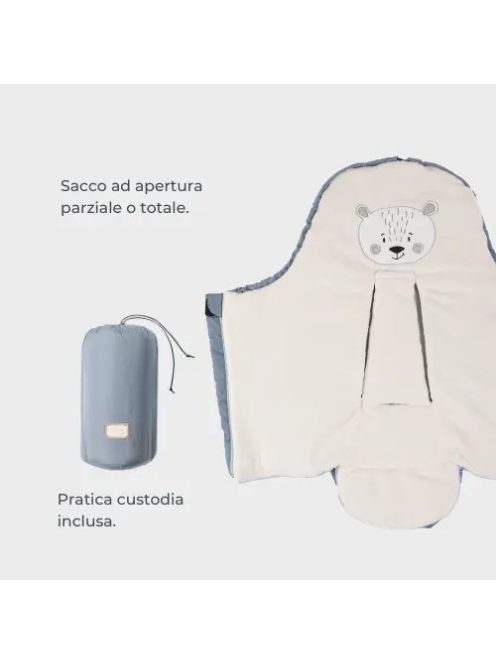 Nuvita AW Ovetto Cuccioli bundazsák 80cm - Carta da Zucchero - 9205