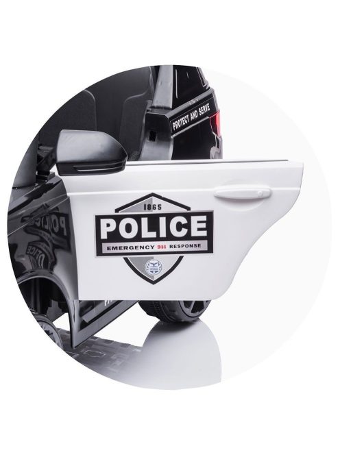 Chipolino SUV POLICE elektromos autó - black