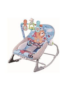   Chipolino Baby Spa rezgő-zenélő pihenőszék 9 kg-ig - Blue