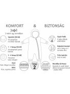 Kenguru Gold Baba Overál Microfiber + pamut, (Tog 2), 3-6 hó