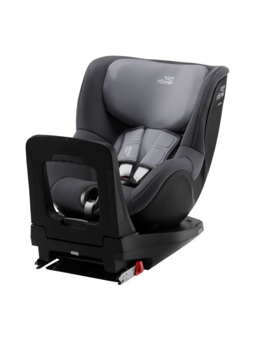 Britax Römer Dualfix iSize autósülés 40-105cm + bázistalp - Midnight Grey - BOMBA ÁR!