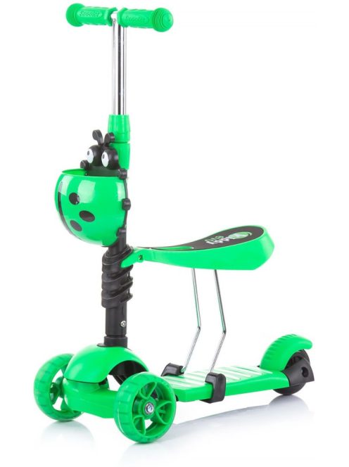 Chipolino Kiddy Evo roller tolókarral - Lime