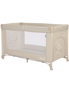 Lorelli Noemi 1 fix utazóágy - Fog Beige Star