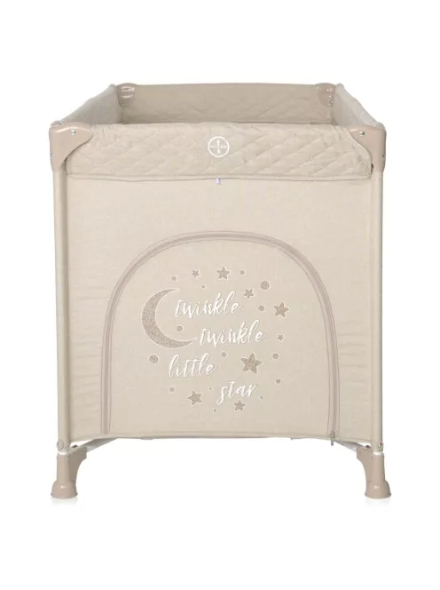 Lorelli Noemi 1 fix utazóágy - Fog Beige Star