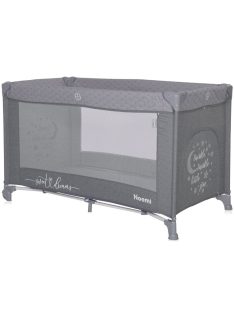 Lorelli Noemi 1 fix utazóágy - Cool Grey Star