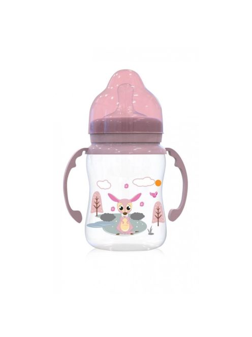 Baby Care cumisüveg foganytúval 250ml - Blush Pink