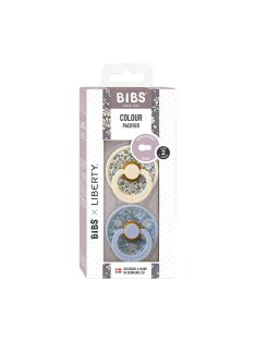   BIBS Liberty 2db-os cumi, Colour Eloise Latex, Size 2, Égkék/Púderkék