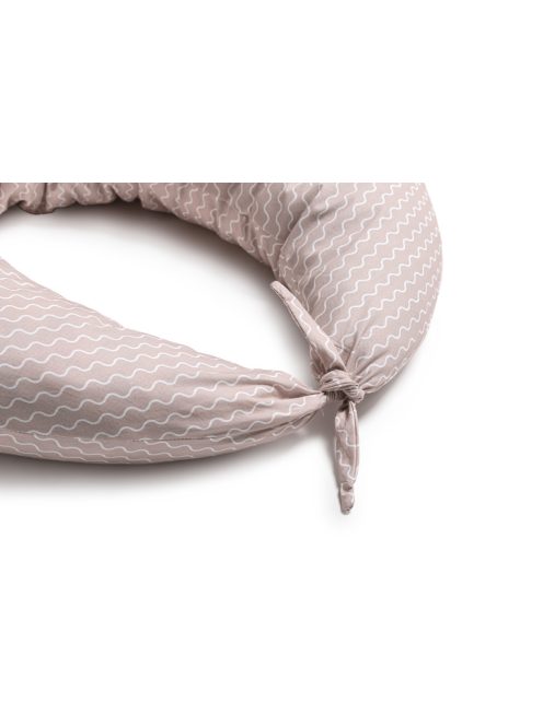 Nuvita Dreamwizard terhességi és szoptatós párna - Pink with curves - 7200