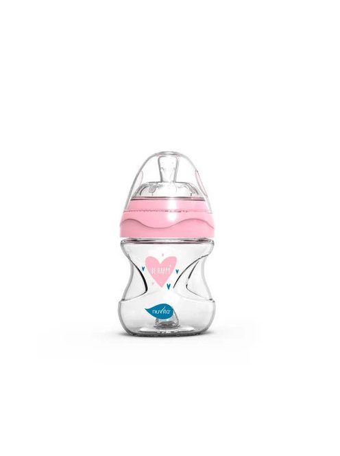 Nuvita Collection cumisüveg 140ml - pink - 6013