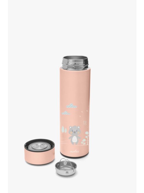 Nuvita termosz digitális hőmérséklet kijelzővel 500ml - Pink - 4455