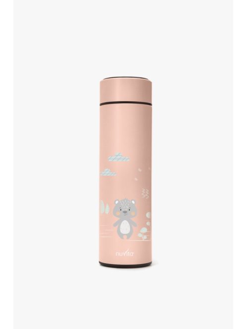 Nuvita termosz digitális hőmérséklet kijelzővel 500ml - Pink - 4455