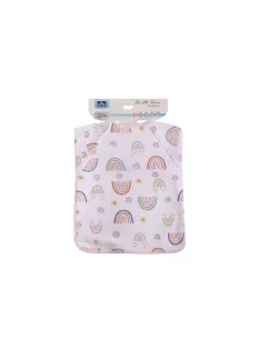 Baby Care hosszú ujjú pamut előke - Girl