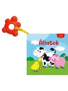 Napraforgó Textilkönyv rágókával - Állatok