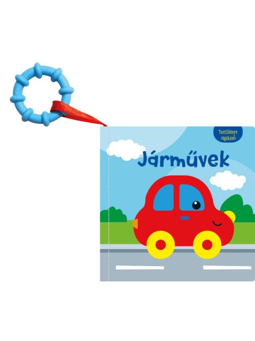 Napraforgó Textilkönyv rágókával - Járművek