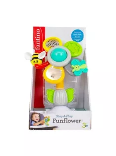   Infantino Stay & Play Sunflower tapadókorongos készségfejlesztő játék