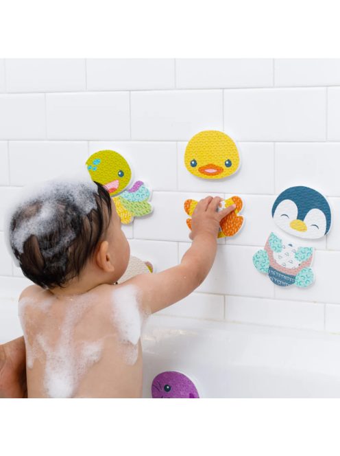 Infantino Mix & Match Bath Sticker Pals fürdőjáték