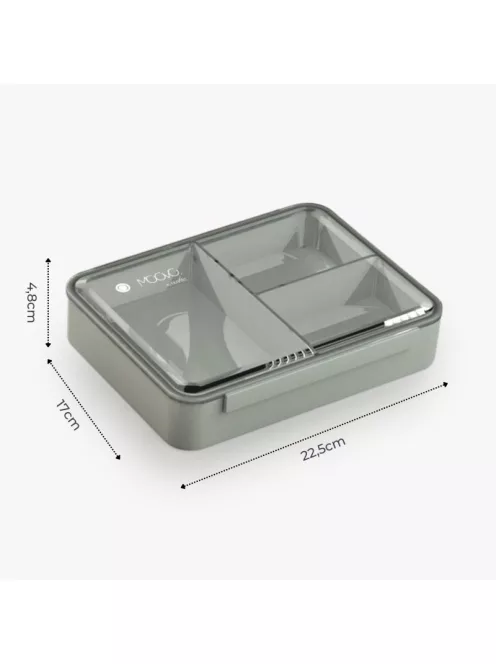 Nuvita uzsonnás doboz M 950 ml - English Rose 4421