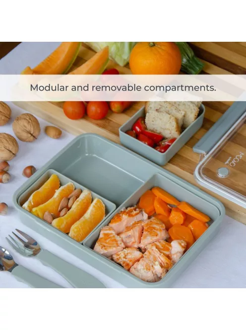 Nuvita uzsonnás doboz M 950 ml - English Rose 4421