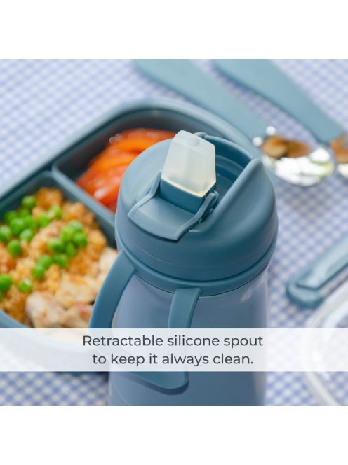 Nuvita termosz 350ml - Powder Blu 4440