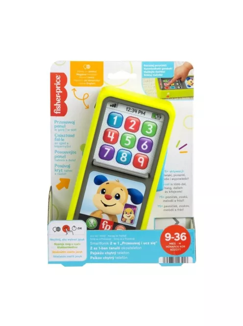 Fisher-Price 2 Az 1-Ben Tanuló Okostelefon