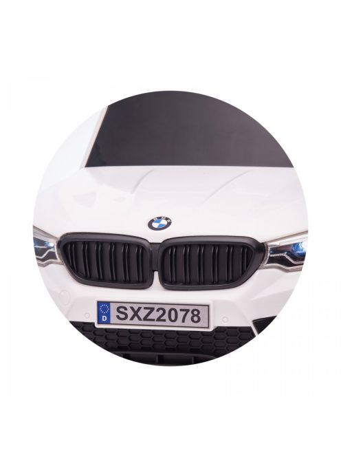 Chipolino BMW bébitaxi tolókarral - white